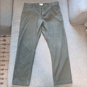 Men’s Dockers Olive Chinos Athletic 32x30 Khakis